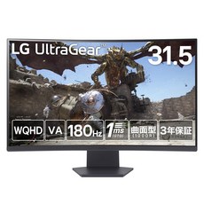 LG LG UltraGear 32GS60QC-B 31.5 FreeSync 2 게이밍 모니터 인치PC게임 가정용