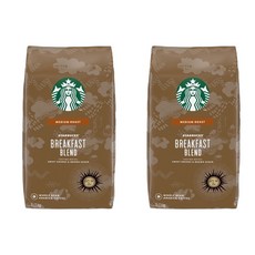 스타벅스 로스팅 원두커피 블랙퍼스트 블렌드, 홀빈, 1.13kg, 2개