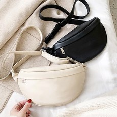 데일리 힙색 크로스백 여성허리가방 범백 여성가방
