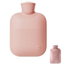 넓은 입 물병 재사용 가능한 누출 방지 물주머니 세트 손 발 워머 가정용 온수 500ml 1000ml 2000ml, [06] Pink 500ML, 06 Pink 500ML, 1개