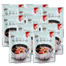 인주푸드 민물새우탕 매운맛, 250g, 10개