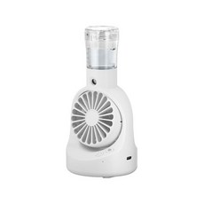 휴대용 스프레이 선풍기 가습기 물 전기 보충기 USB 충전 학생 야외 미니 선물 핸드, F6 spray White, 1개