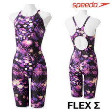  SCW11951F-PU 스피도 여성 5부 플렉스시그마 수영복 