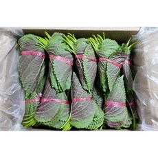 국내산 깻잎 5단 10단 25단, 5단(약 200g), 참여, 200g, 1개