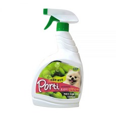 포르티 탈취제 1000ML 고양이 향균 소독제, 1개, 1L