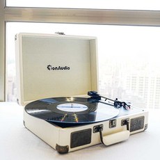 턴테이블 레코드 플레이어 사운드룩 LP플레이어 빈티지, 20. 5W(블루투스+스타일러스+클래식비닐), 1개