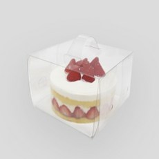 투명쉬폰 케익박스 + 케익하판 SET 1묶음 10개입