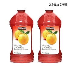 코스트코 커클랜드 시그니춰 홍 자몽 주스 2.84L x 4개, 2개