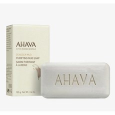 AHAVA 퓨리파잉 머드 바디 얼굴 비누 2개, Purifying Mud, 100g