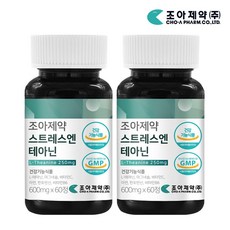 닥터루트 스트레스엔 테아닌 6종기능성 긴장완화 2박스 120정, 30정, 2개