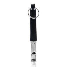 호루라기 짖는 소리 중지 장치 구리 훈련 플루트 도구 애완 동물, 6.Black, 1개