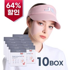 (리뉴얼 EGF함량 5배UP)쉴드 액티브 패치FIT 골프패치 (4팩) x 10박스, 10개, 4개