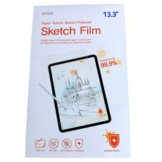 항균필름 삼성 갤럭시북 플렉스 알파 NT730QCJ-KF38용 항균 종이질감 13.3인치 보호필름, 1매