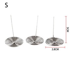 차 티 용품2022 S L 주전자 필터 스파우트 3pcs 스테인레스 스틸 노즐 스트레이너 휴대용 교체 차 주입기, [01] S