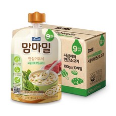 맘마밀파우치이유식