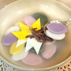 우리쌀 옛날 오색 떡국떡 1kg, 1개