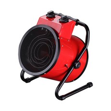 3000W 220V 산업용 팬 히터 열풍기 온풍기 선풍기형, 3KW 23CM