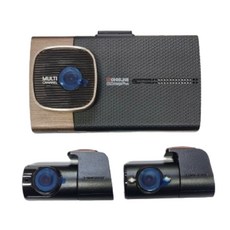 아이나비 3채널블랙박스 QXD MEGA PLUS+GPS 택시 실내촬영 급발진 페달블랙박스