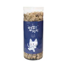 입짧은치치 반려동물 동결건조 큐브 간식 대용량 트릿, 3개, 240g, 오리