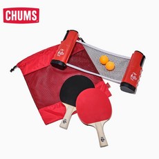첨스 CHUMS 캠핑 휴대용 탁구 세트 취미 운동 CH62-1662 핑퐁 놀이용품, 첨스/휴대용탁구세트/CH62-1662, 1개
