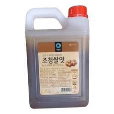 청정원 조청쌀엿 3kg, 1개