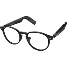 미국 프리미엄 AR 글라스 스마트 안경 선글라스 Smart Glass 남녀 공용 블루투스 음성 컨트롤 및 오픈 이어 스타일 스피커로 음악과 통화 듣기 오디오, clear