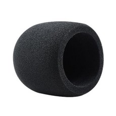 블랙 마이크 폼 커버 필터 앞유리 스폰지 커버 블루 예티 프로 마이크 교체 11cm 1 개, 1pc, 1) 1pc