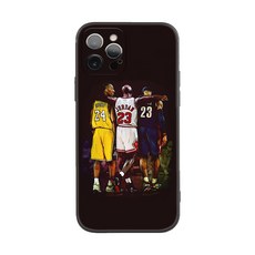 농구 NBA 스타 조던 코비 제임스 케이스 아이폰15 적용 iPhone14 pro/13 핸드폰 케이스