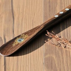흑단 긴 구두주걱 휴대용 구두주걱 55cm 70cm, 흑단자개구두주걱70cm, 벤타샵흑단자개구두주걱70cm