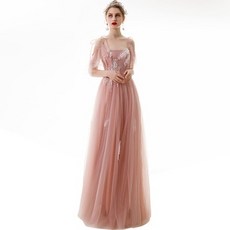 [해외] 비치 스타일 파티 드레스 러블리 ELEGENT 댄스 파티 실키 ORGANZA 드레스 코르셋 빈티지 TULLE 드레스 OM063