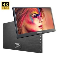 [해외] XBOX PS3 PS4 스위치 용 18.4 인치 모니터 및 4 K TYPEC HDMI IPS 와이드 스크린 내장 스피커, 상세내용표시