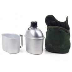 800도씨화로대 화목난로 볼케이노화로대 0.9L 캠핑 조리기구 세트 알루미늄 밀리터리 캔틴 컵 우드 스토브