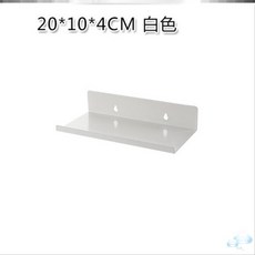 벽선반 거실 벽 칸막이 침대옆 침실 심플 선반 벽면 펀칭불필요 수납, C01-1단