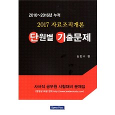 신인수자료조직기출