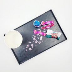벚꽃무늬 디자인 다과 간식 받침대 트레이
