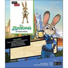 Incredibuilds Disney Zootopia 3D Wood Model : Skill Level 2, Insight Editions/Incredibuilds