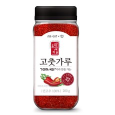 [100% 국내산] 리잇 온새미로 국산 고춧가루, 1개, 200g