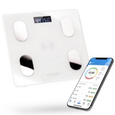 겐지아 JSK-20013 스마트 바디 체크 체중계 화이트