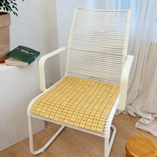 여름방석 시원한 대나무 마작방석 1p 다이아 내추럴