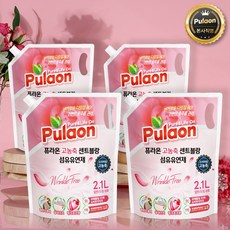 퓨라온 고농축 센트블랑 섬유유연제 2.1L 리필