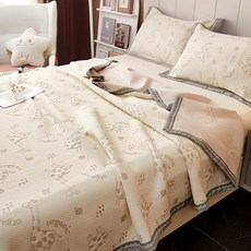 뜨개여름홑이불