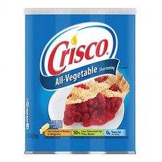 Crisco All-Vegetable Shortening 크리스코 베지터블 쇼트닝 2.7kg, 1개