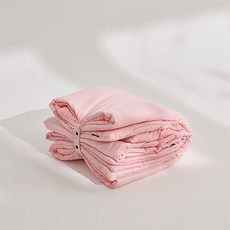 콤마씨 양면 어린이집 낮잠이불세트 분리형 스프링핑크, 선택안함