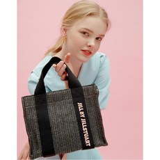 질 바이 질스튜어트 악세서리 20FW [마리백] 블랙 라탄 마이리틀백 JLBA0F631BK