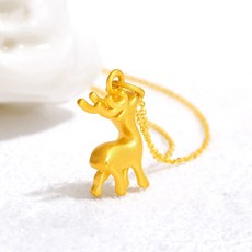 순금두돈목걸이