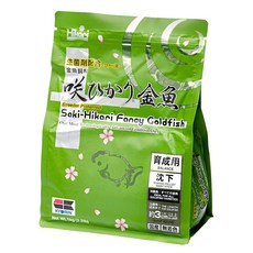 1kg 녹색 쿄린 사키 히카리 금붕어 육성용 침하 6봉 금붕어의 먹이 한 분 1점