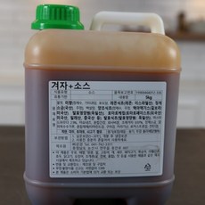 상경식품 겨자소스 플러스 5KG 짙은점성 파닭, 1개