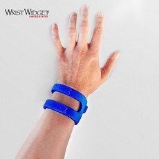 손목보호대 패드 WristWidget 스포츠 팔찌 남성과 여성 요가 피트니스 수입 정품 TFCC 안티 염좌 헬스스트랩, 한 사이즈, Blue-U.S. Net Impo