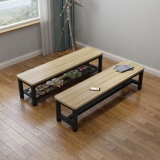 사우나원목벤치