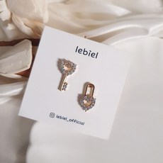 미니하트큐빅귀걸이